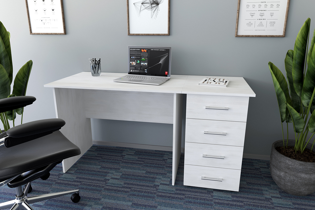 Стол письменный ОФ-111К северное дерево светлое