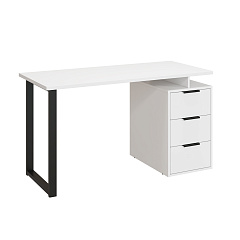 Стол С-406 белый структурный/меренга (1350*600)