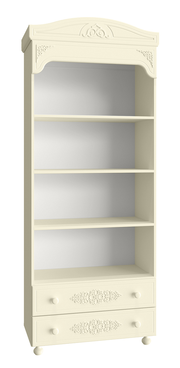 Шкаф-пенал открытый Ассоль плюс АС-3 ваниль