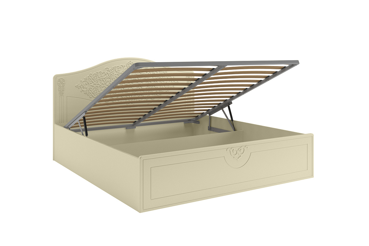 Кровать Ассоль плюс АС-61 (2000х1800) ваниль