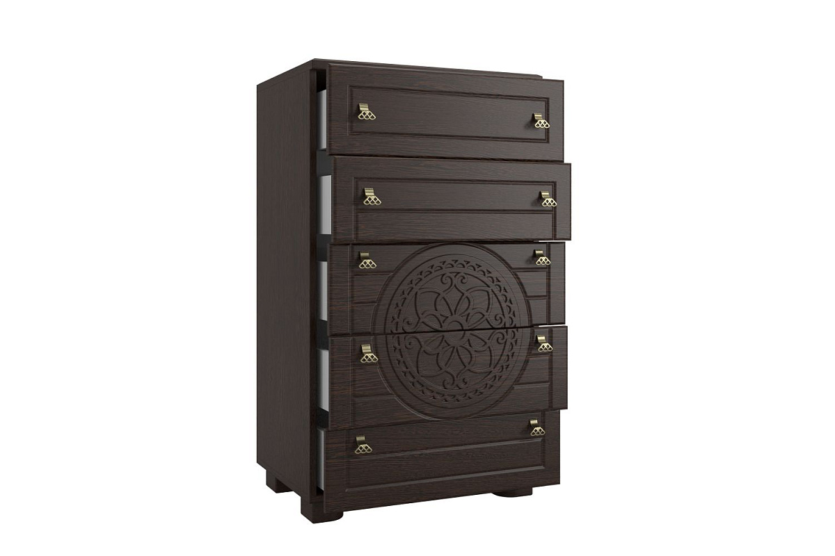 Комод «Монблан» МБ-35К венге/орех шоколадный