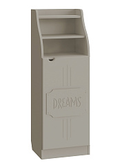 Шкаф ДримСтар ДС-63 глиняный серый/риолит