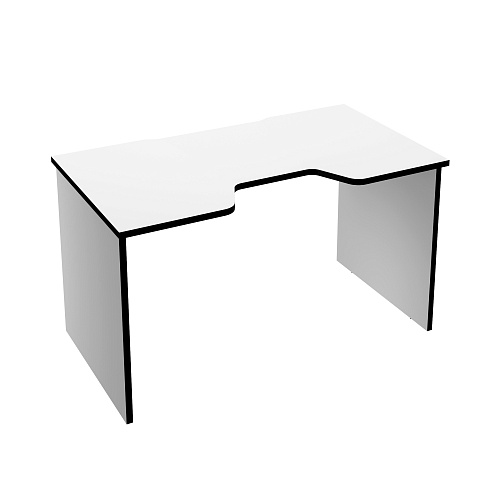 Геймерский стол С-240 белый/черный