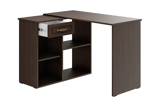 Стол угловой Монблан МБ-74К венге/орех шоколадный