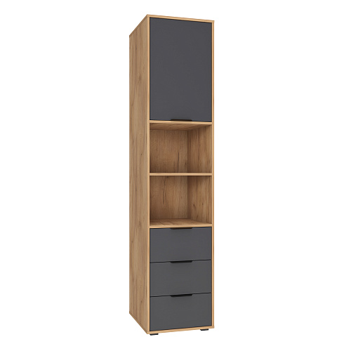 Пенал Оптима ОП-03 дуб крафт золотой/графит