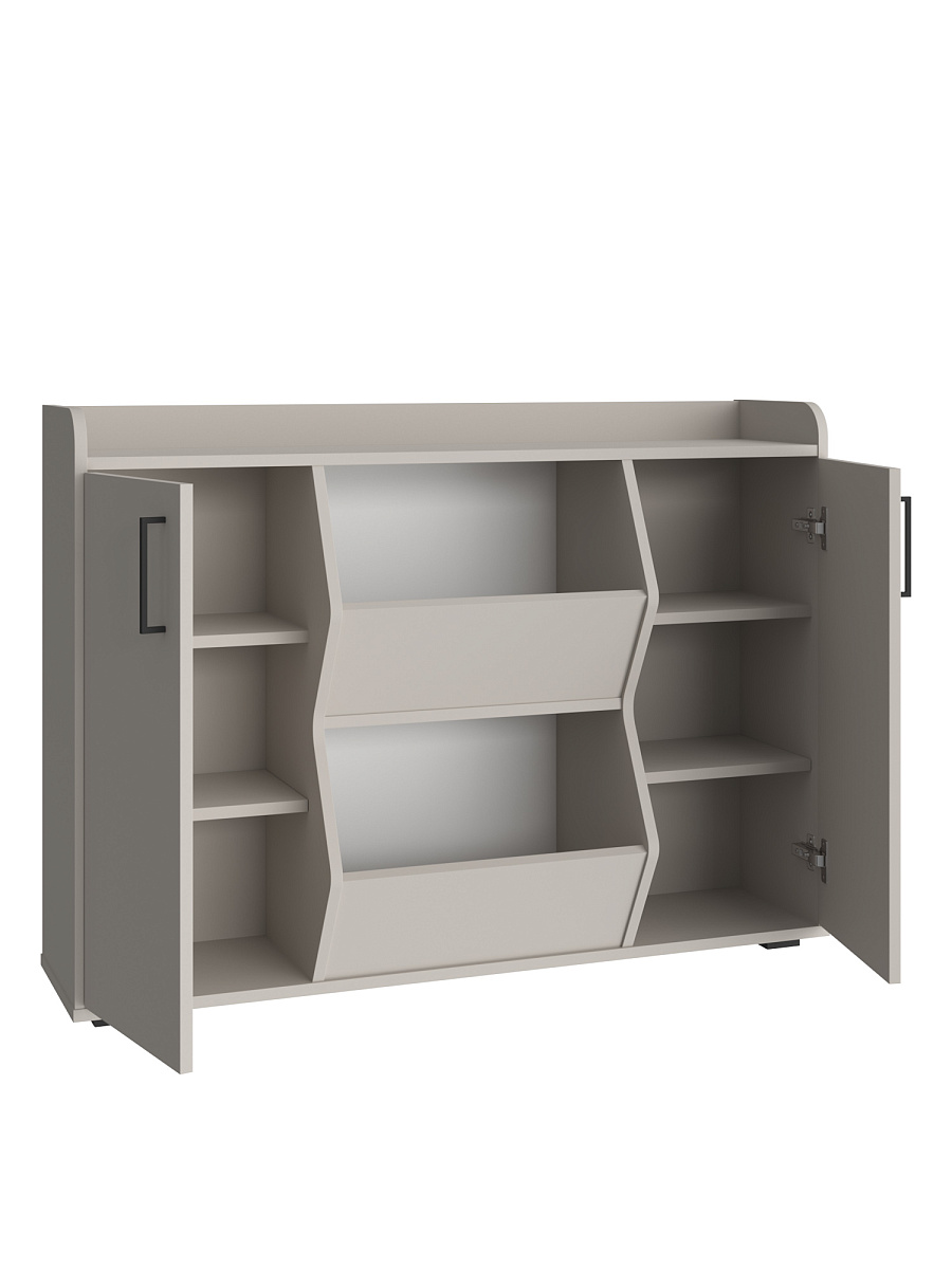 Тумба Т-14 глиняный серый