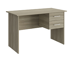 Комплект стол с тумбой  ОФ-112К+ОФ-21  блэквуд сатиновый