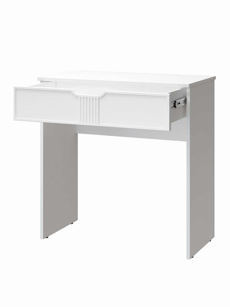 Стол туалетный ЭЛ-36 белый структурный/меренга