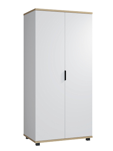 Шкаф платяной Скайлайт СЛ-6К блэквуд ячменный/белый/меренга