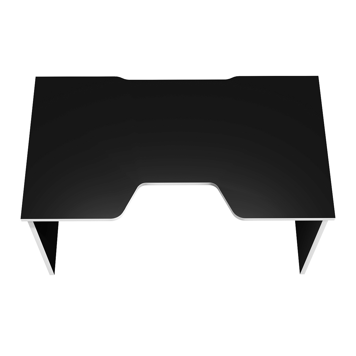 Геймерский стол С-240 черный/белый