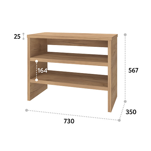Тумба Т-13 дуб крафт золотой (730х567)