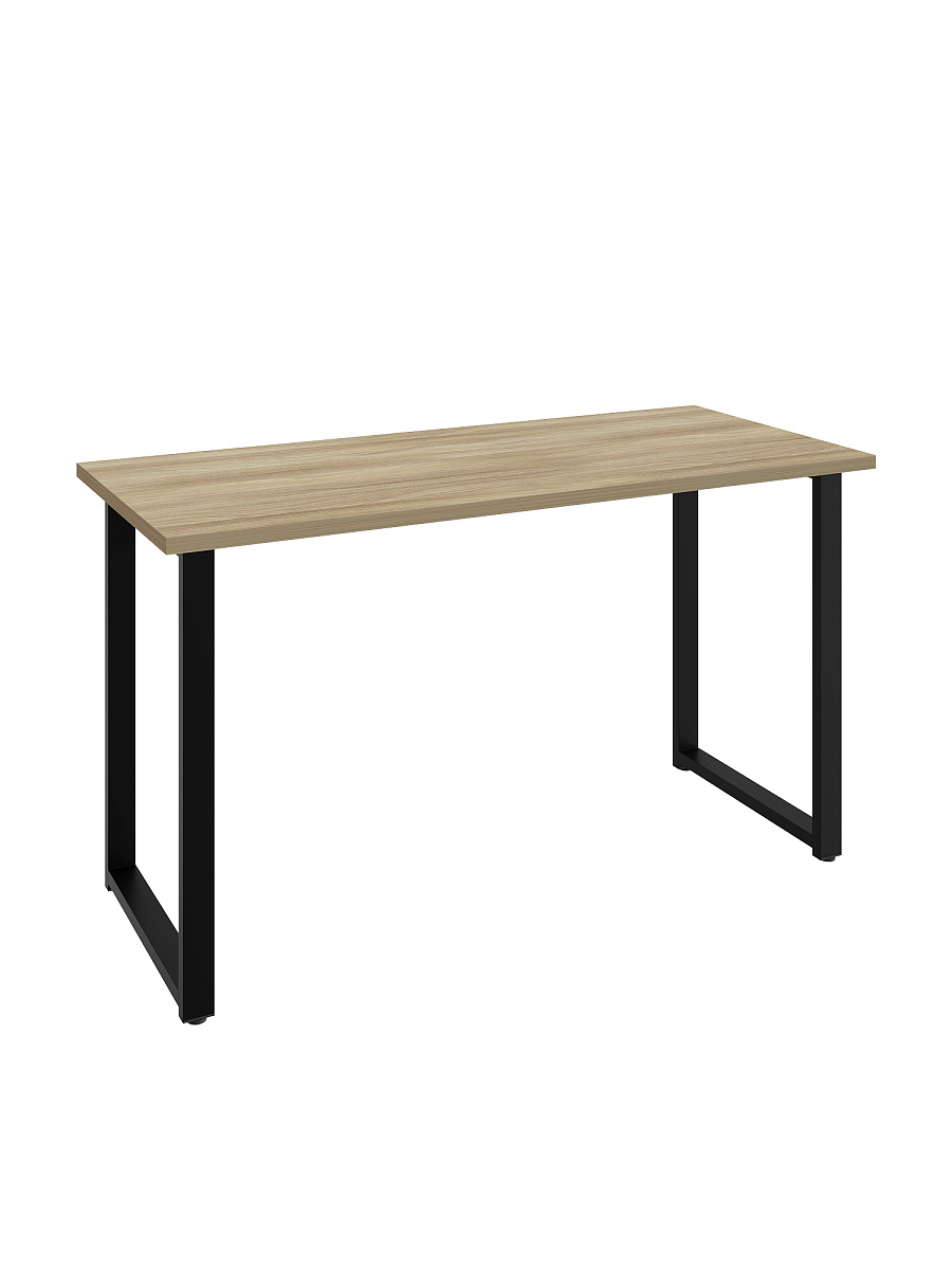 Стол С-600 блэквуд ячменный/каркас черный (1350х600)