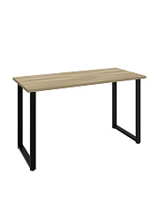 Стол С-600 блэквуд ячменный/каркас черный (1350х600)