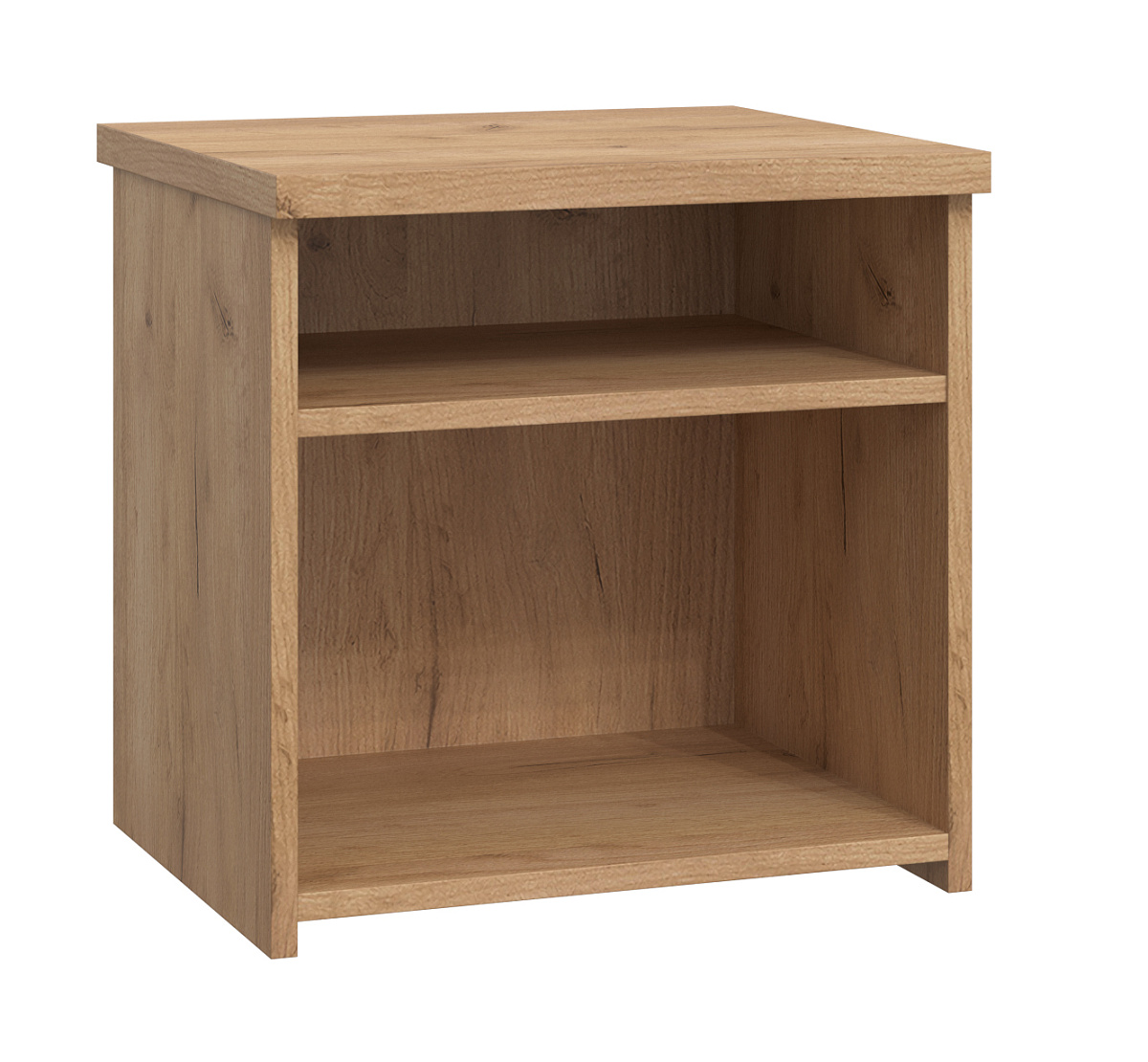 Тумба прикроватная открытая Виктория ВИ-15 дуб крафт золотой