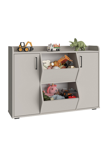 Тумба Т-14 глиняный серый