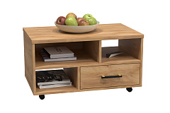 Стол журнальный Виктория ВИ-60 дуб крафт золотой