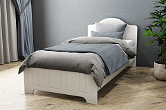 Кровать Монблан МБ-65К (2000х900) белое дерево