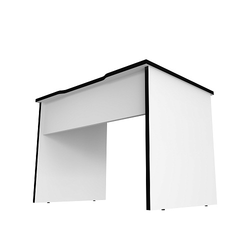 Геймерский стол С-241 белый/черный (1100х750)