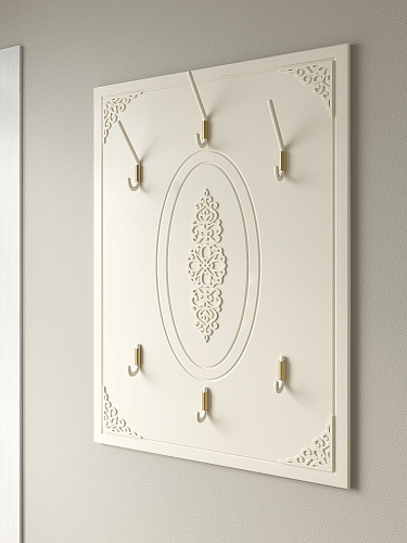 Вешалка Ассоль плюс АС-71 ваниль