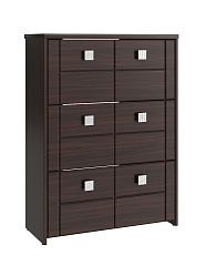 Шкаф под обувь Изабель ИЗ-55К орех темный