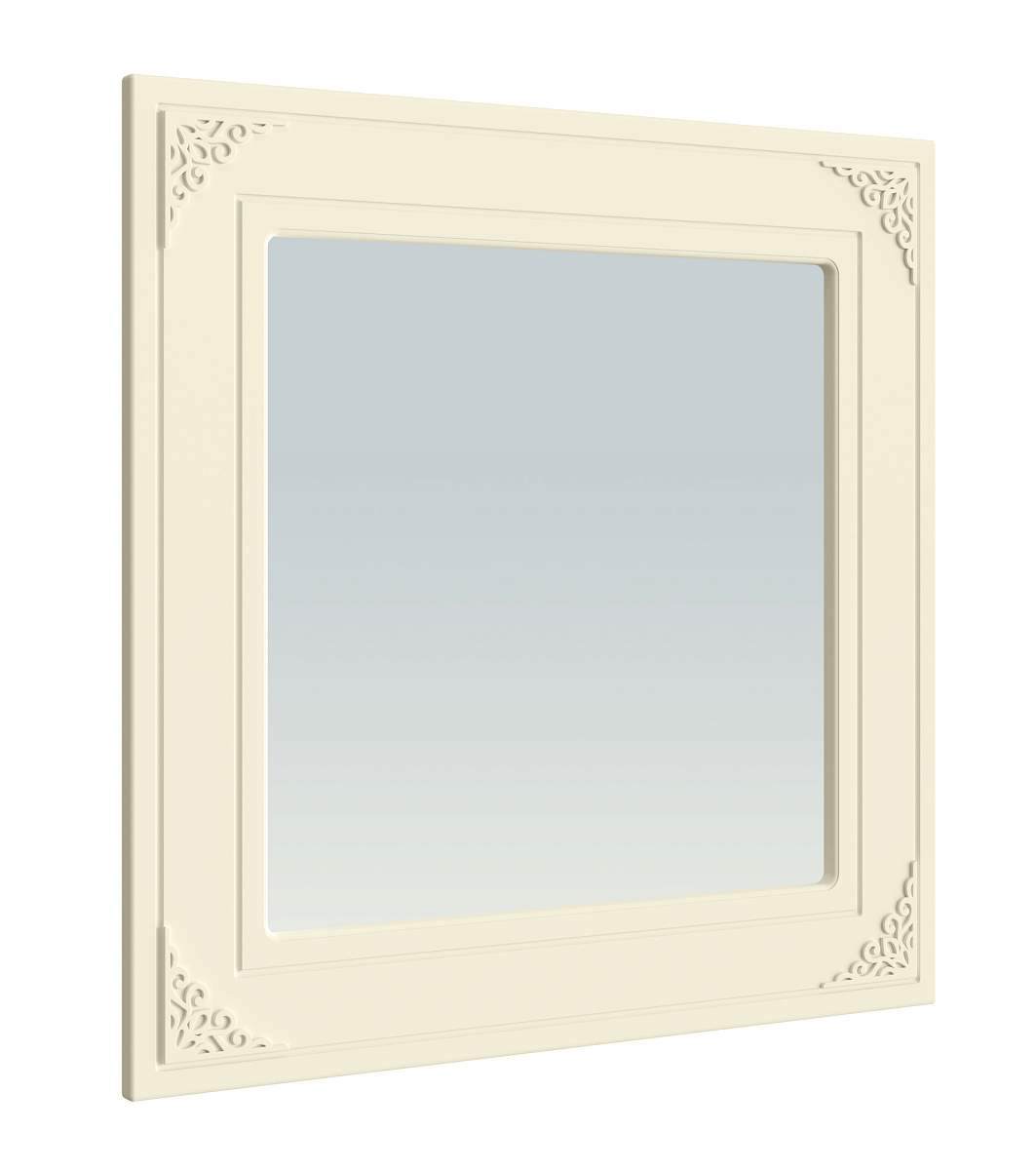 Зеркало Ассоль плюс АС-44 (800х800) ваниль
