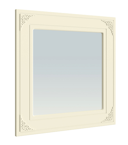 Зеркало Ассоль плюс АС-44 (800х800) ваниль