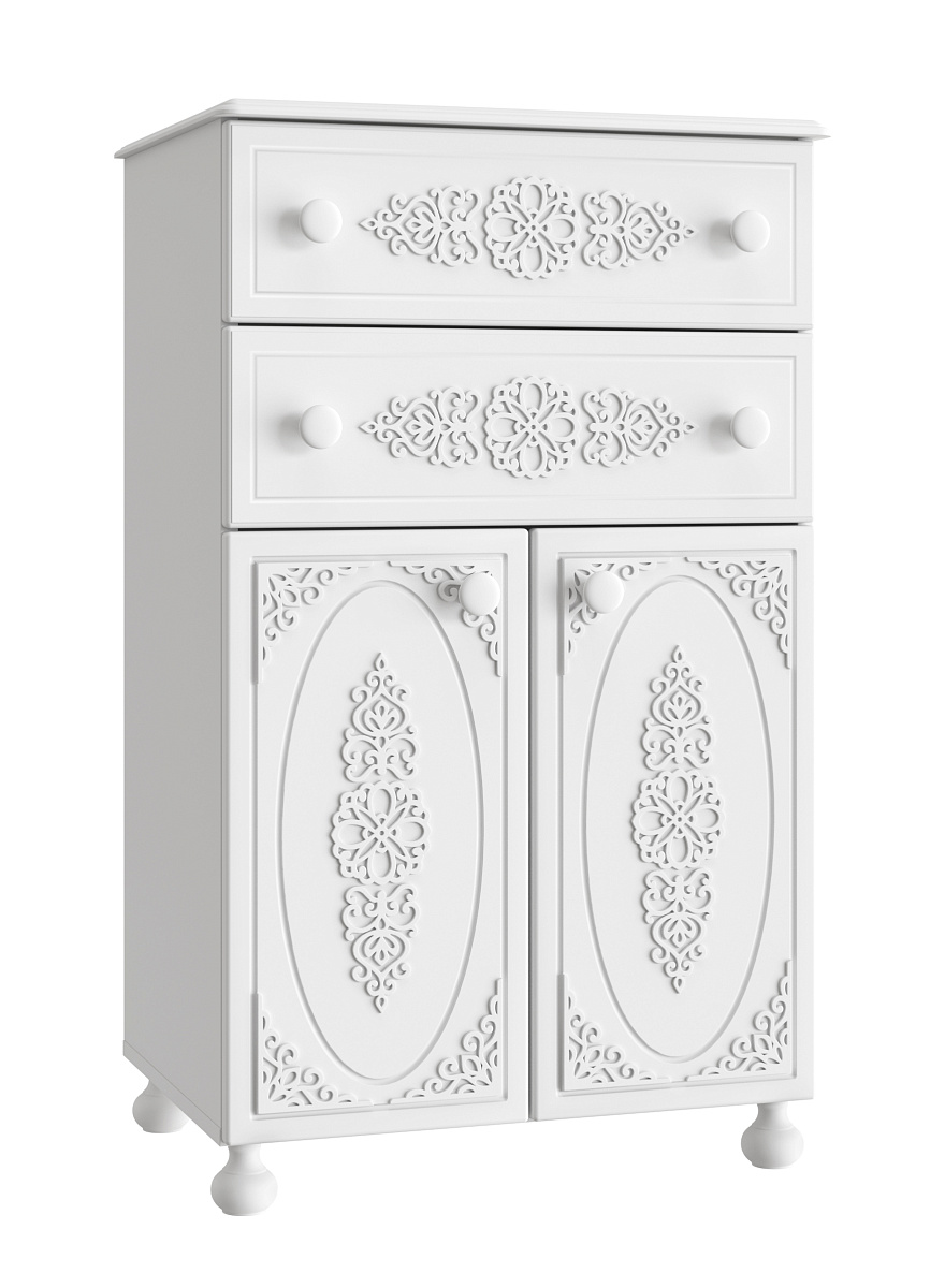 Комод Ассоль АС-63 белое дерево