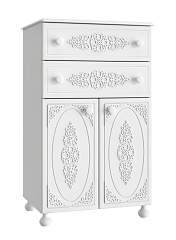 Комод Ассоль АС-63 белое дерево