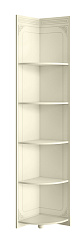 Стеллаж угловой Ассоль плюс АС-54 ваниль