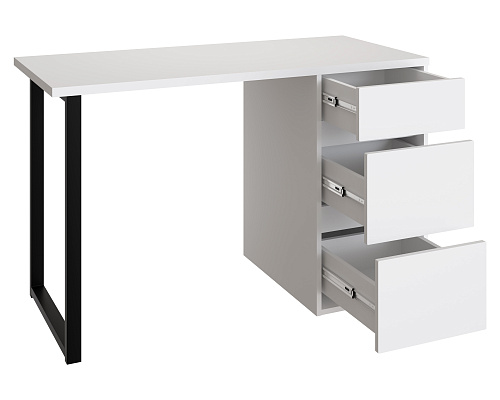 Стол С-401 белый структурный/меренга