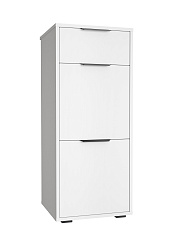 Тумба Оптима ОП-08 белый структурный/меренга