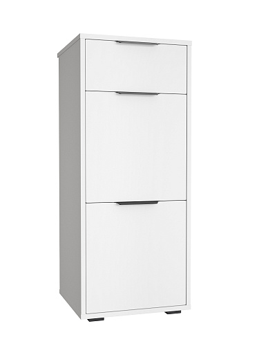 Тумба Оптима ОП-08 белый структурный/меренга