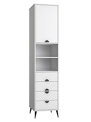 Пенал Астрид АР-06 белый бриллиант/бланж