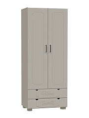 Шкаф для одежды ДримСтар ДС-60К глиняный серый/риолит