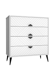 Комод Астрид АР-02 белый бриллиант/бланж