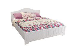 Кровать «Монблан» МБ-603К (2000х1600) белое дерево