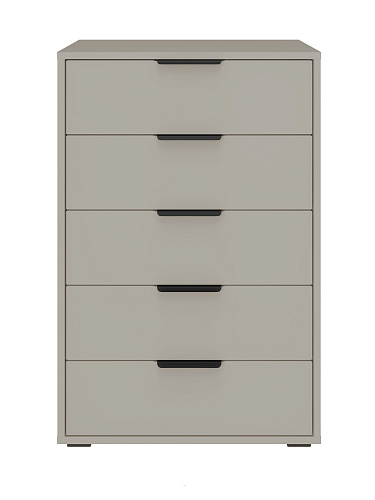 Комод Оптима ОП-05 глиняный серый/риолит