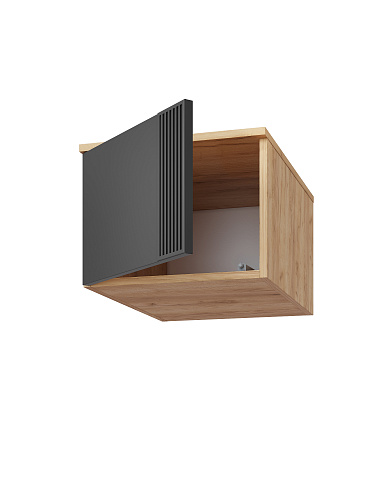 Антресоль Эмилия ЭЛ-53 дуб крафт золотой/графит