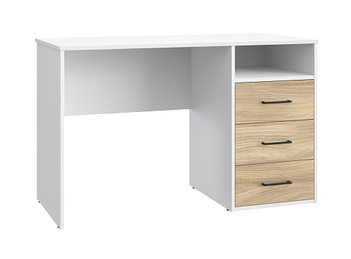 Комплект мебели Оскар ОС-20+ОС-01 белый структурный/блэквуд ячменный