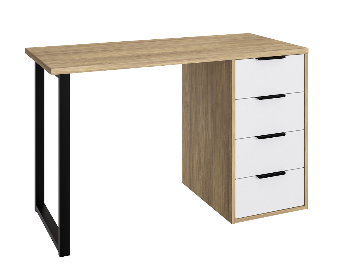 Стол С-400 блэквуд ячменный/меренга