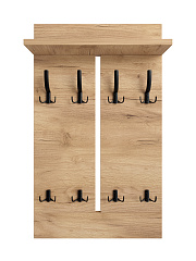 Вешалка ВН-13 дуб крафт золотой (600*1000)