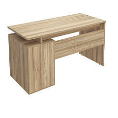 Стол С-407 блэквуд ячменный/меренга (1350*600)