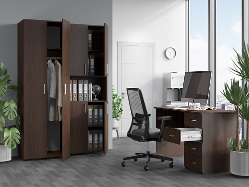 Шкаф-пенал ОФ-301К венге
