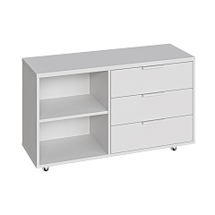 Тумба К-51 белый структурный/меренга