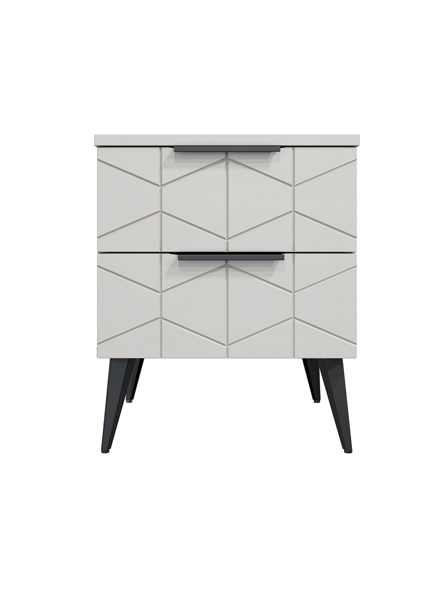 Тумба прикроватная Контемпо КТ-04 кашемир/шарли керамика