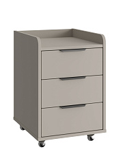 Тумба мобильная К-56 глиняный серый/риолит