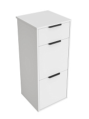 Тумба Оптима ОП-08 белый структурный/меренга