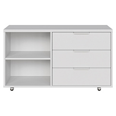 Тумба К-51 белый структурный/меренга