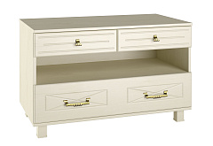 Тумба комбинированная Элизабет ЭМ-5 береза снежная/клен азия 