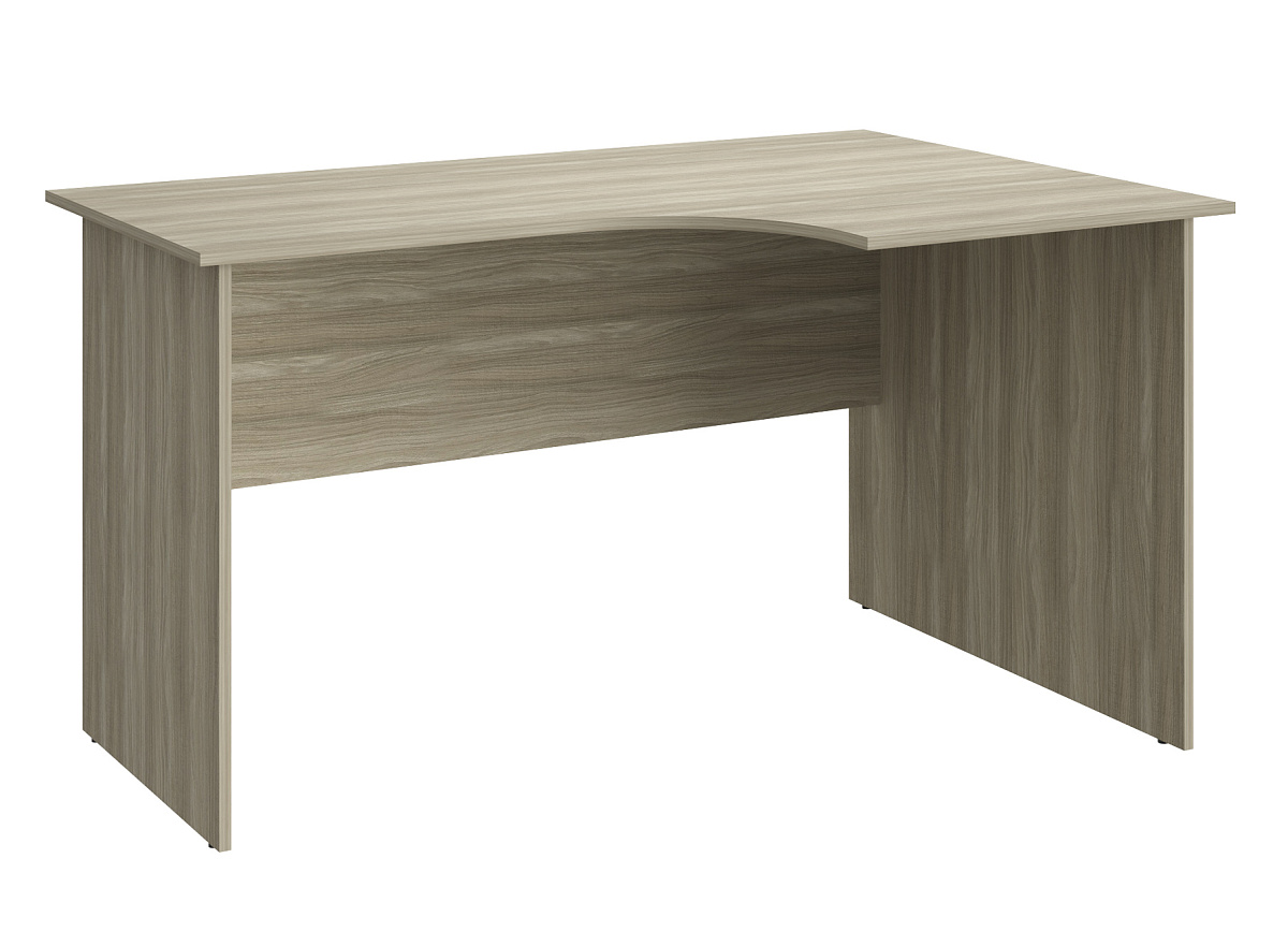 Стол эргономичный ОФ-10 блэквуд сатиновый